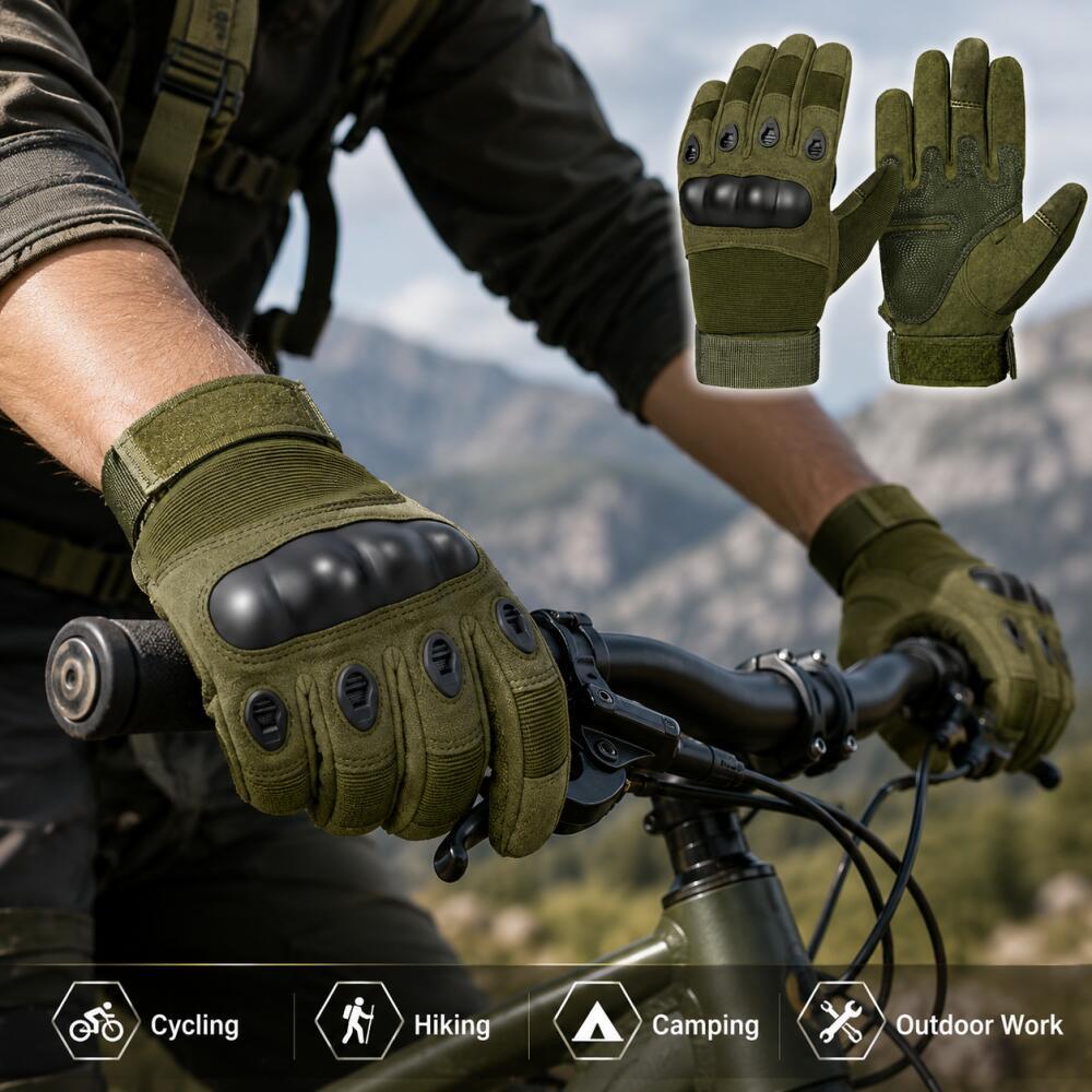Gants tactiques à doigts entie - Motorcycle Glove Knuckle avis et prix