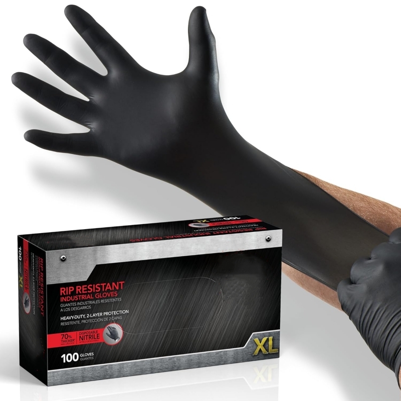 100 pièces de gants en nitrile - Latex Disposable Glove avis et prix