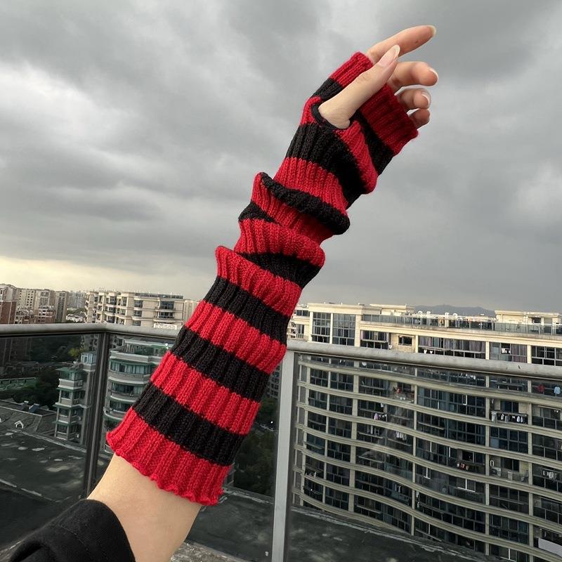 Hiver chaud manches longues go - Fingerless Glove Knit avis et prix