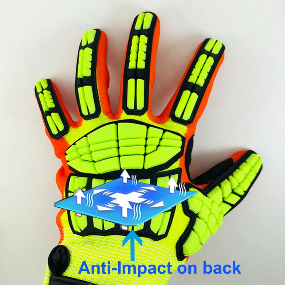 NMSafety résistant aux coupure - Work Glove Impact avis et prix