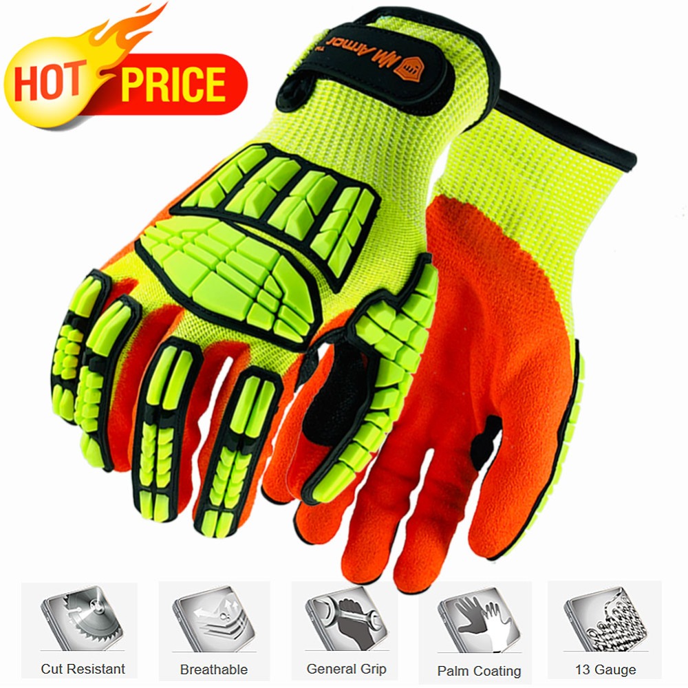 NMSafety résistant aux coupure - Work Glove Impact avis et prix