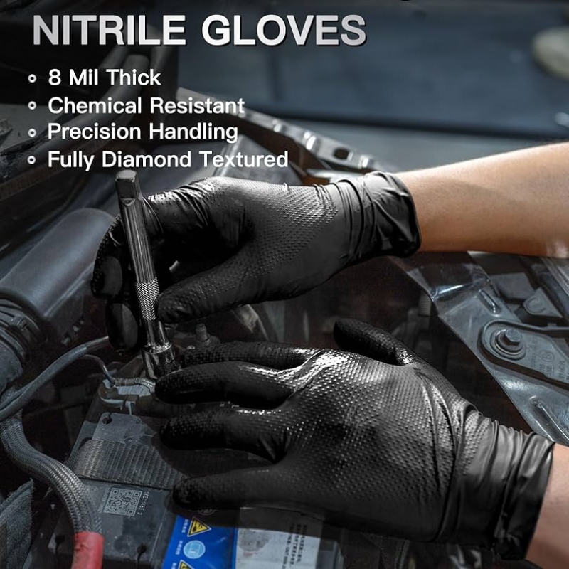 Gants de travail de sécurité r - Nitrile Mechanic Glove avis et prix