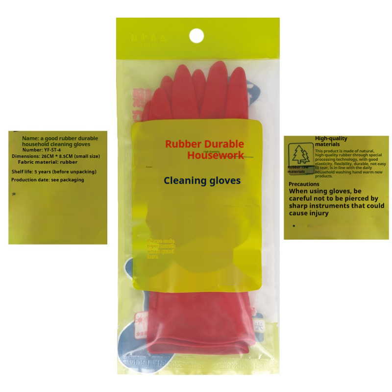Gants de vaisselle en Latex de - Dish Glove Rubber avis et prix